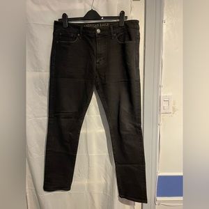 Black Slim Fit - American Eagle Jeans 33 x 30